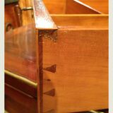 Psyché de table Charles X ronce de noyer XIXe