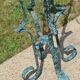 Handcrafted wrought iron chair