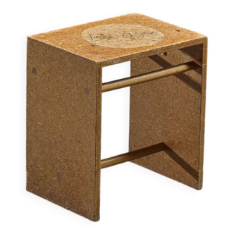 Rare stool by Max Bill, Ulm, circa 1962