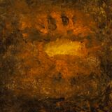 American abstract painting signed by Robert Jay Wolff 20th century