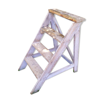 Wooden stepladder