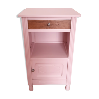 Vintage pale pink bedside revisited