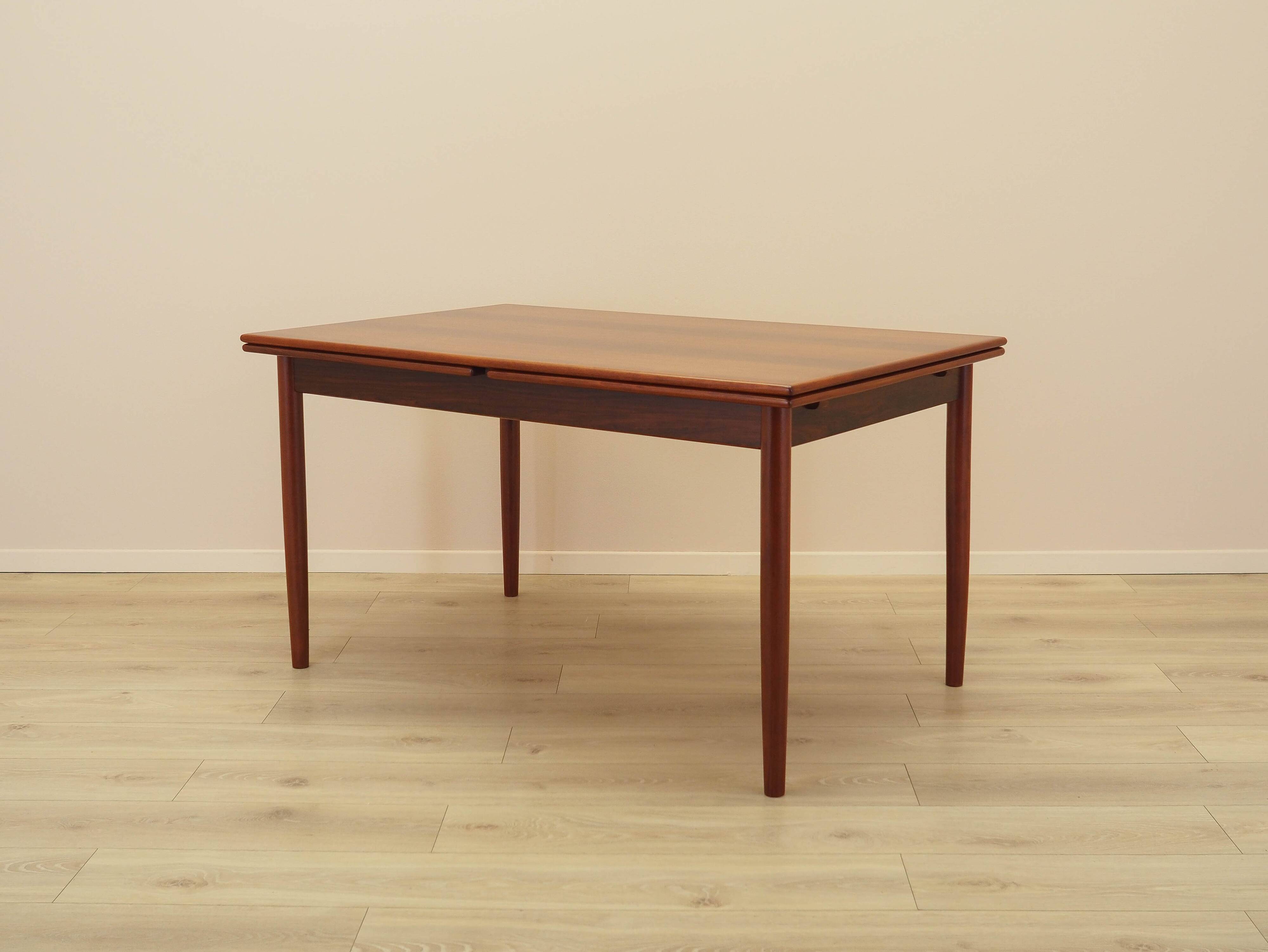 Rosewood table, Danish design, 1970s, made in Denmark