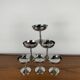 Set of 6 stainless steel ice cream cups