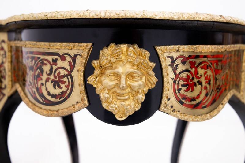 Antique table, France, mid-19th century. After renovation.