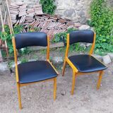 Pair of Scandinavian chairs from the 60s