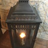 Wood and iron photophore lantern