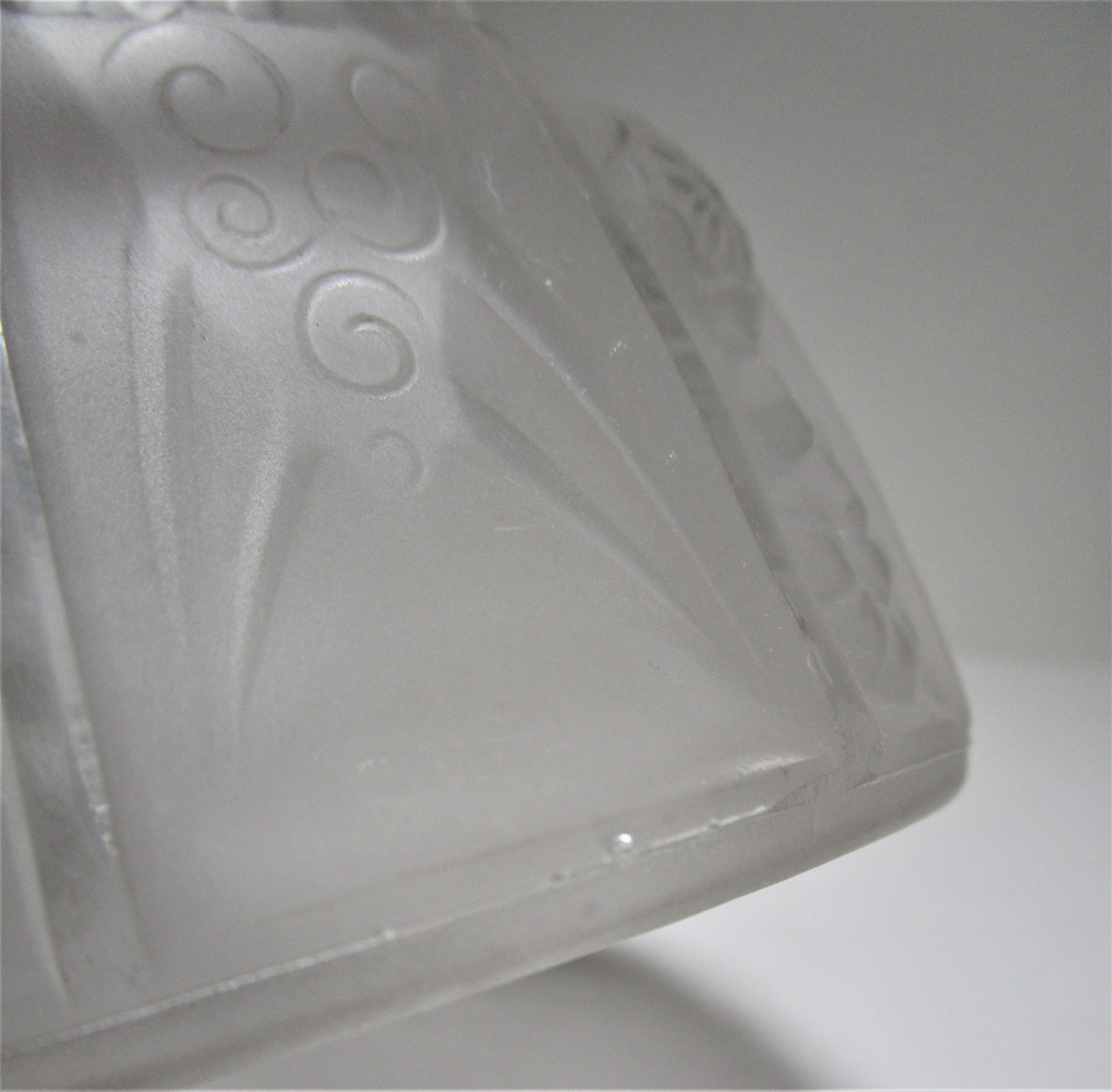 Tulip molded glass Muller brothers Lunéville Art Deco