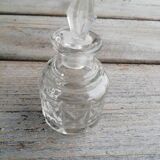 Bottle chiseled glass
