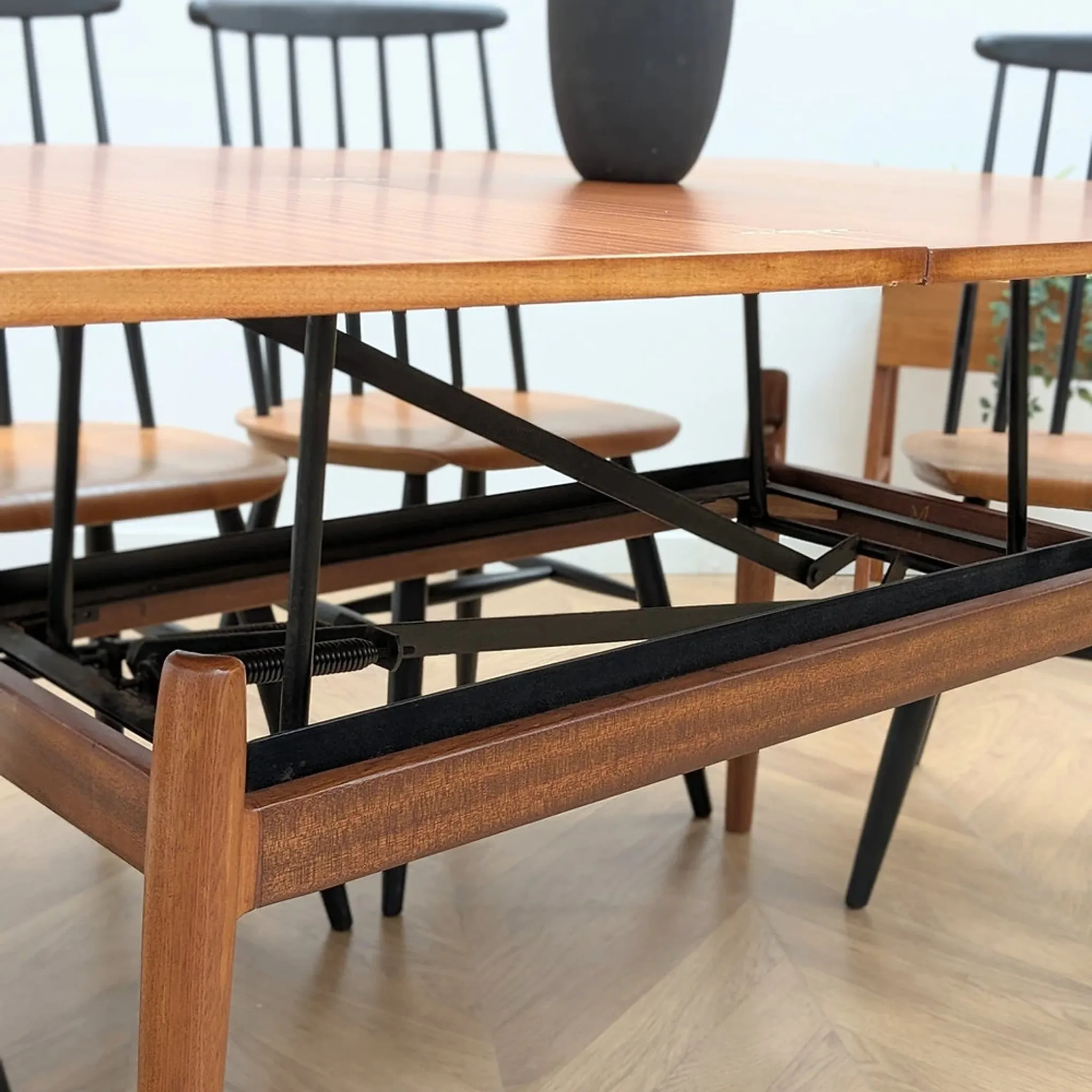 Table 2-en-1 Révélation Ducrot Années 50 modulable