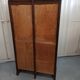 Notary furniture - double curtain binder in oak 2 columns