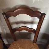 2 chaises paillées