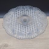 Manage D26 transparent glass cake dish