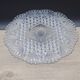 Plat gâteaux transparent verre Manage D26