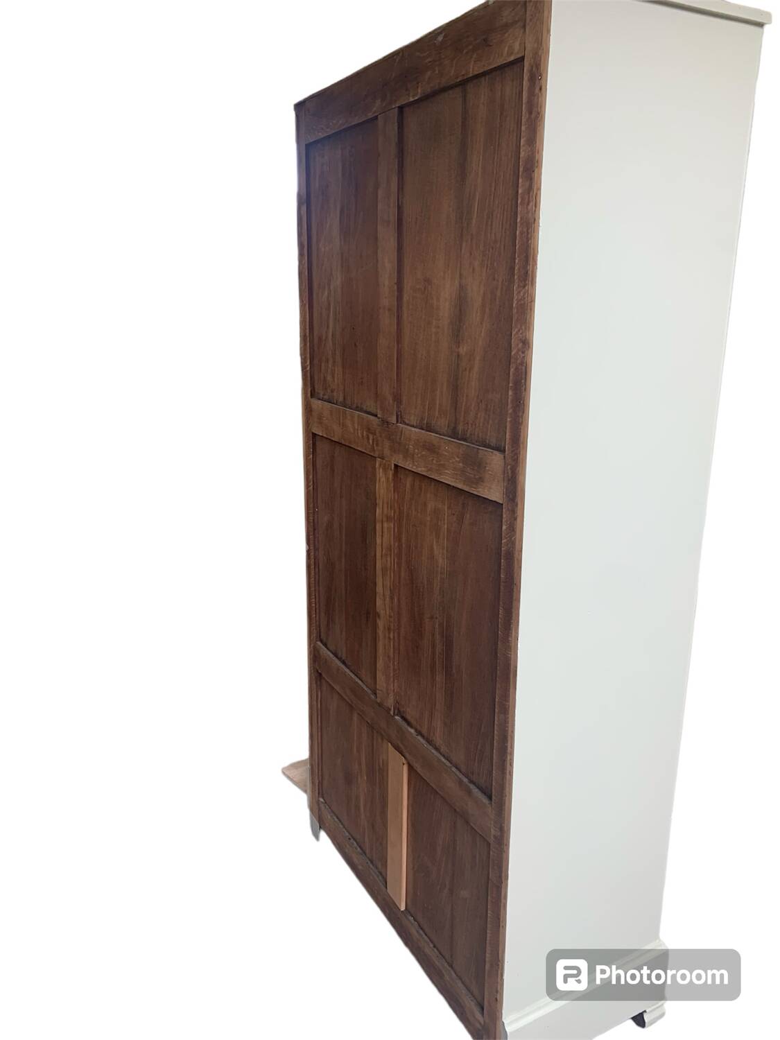 Old wooden bonnet cupboard