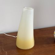 Lampe en verre vintage