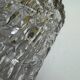 Pair of vintage textured glass suspensions