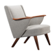 Armchair by Johannes Andersen for CFC Silkeborg, 1960s