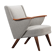 Armchair by Johannes Andersen for CFC Silkeborg, 1960s