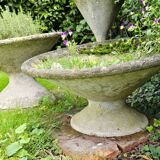 3 diabolo planters including one by Anton Bee vintage design