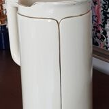 Pitcher art deco in earthenware