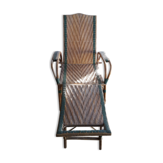 Wicker lounge chair, 1930