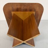 Small Scandinavian design coffee table from the 70s, vintage Hohnert.