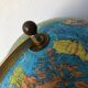Glass globe tripod 28cm, Taride vintage, 1971