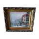 Oil on canvas "Paris" Saint Augustin