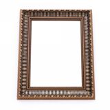 Unique mirror in a gold frame.