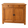 Old Parisian buffet in natural wood – 2 doors, 2 drawers