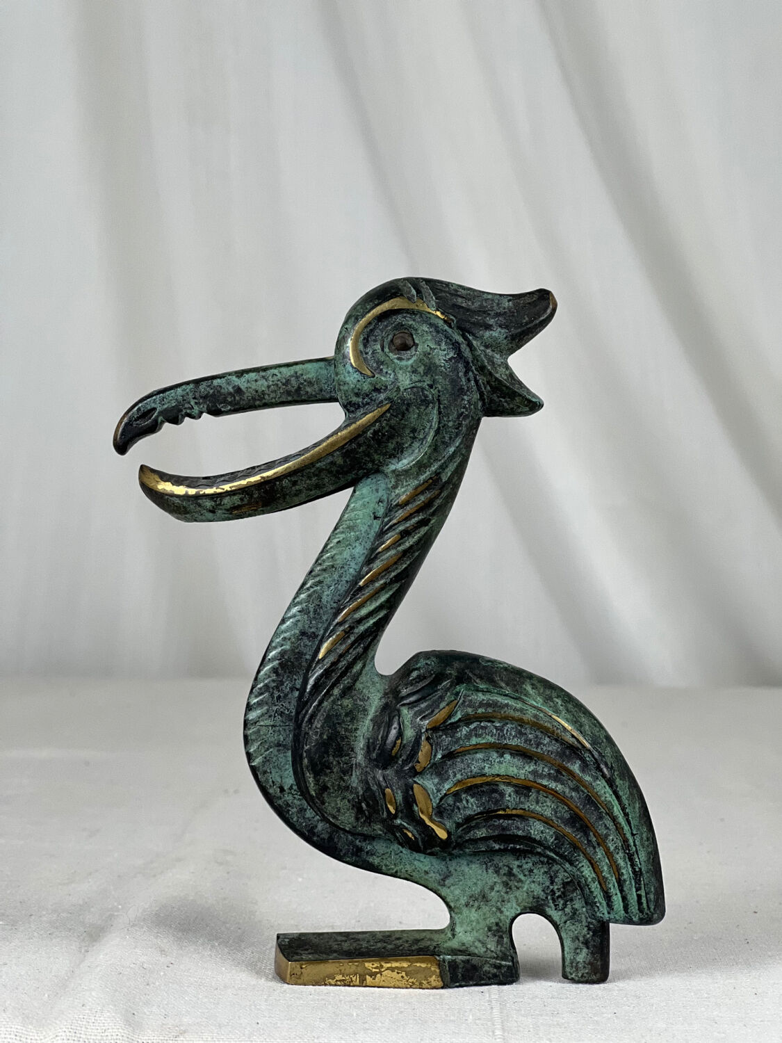 Brass pelican