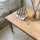 Farmhouse table with spindle legs in oak and pine, 2.5m