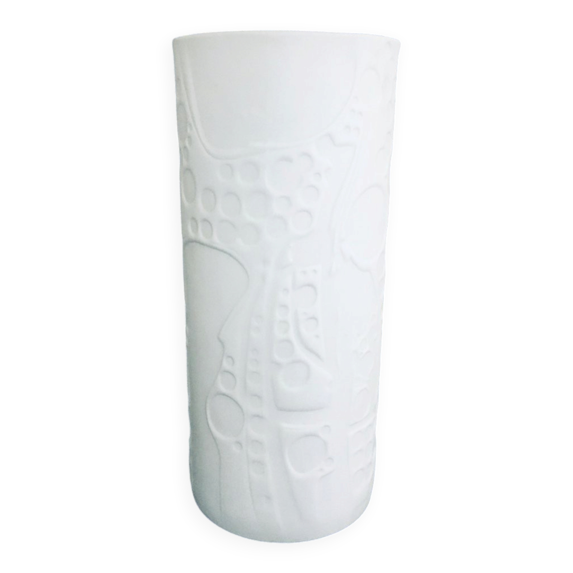 OP Art Porcelain Vases by Gerold Porzellan, Germany, 1970s