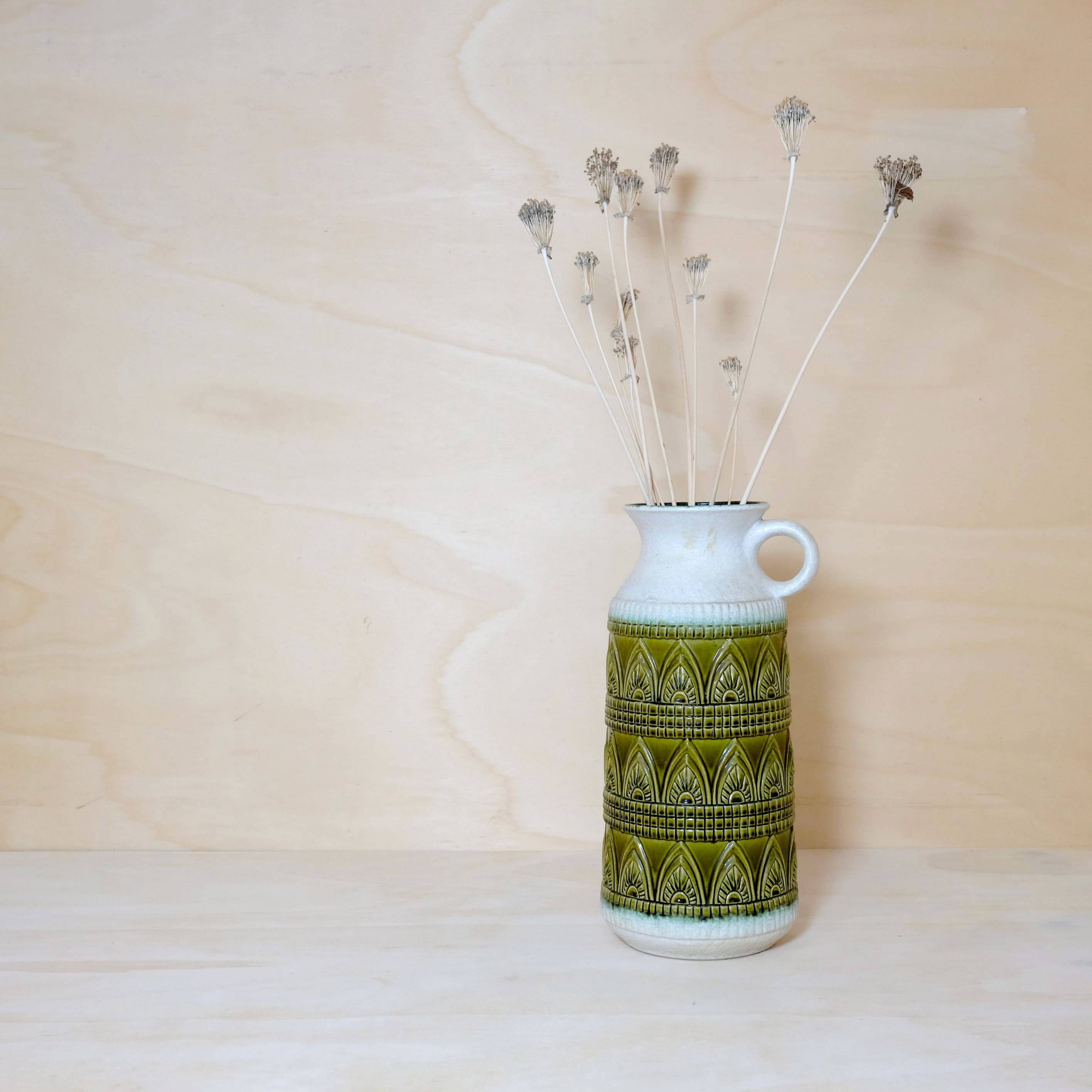 Large ceramic vase, German work from the 60s.