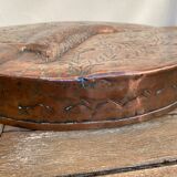 Copper mold used as decoration