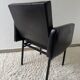 Black armchair, 50s design