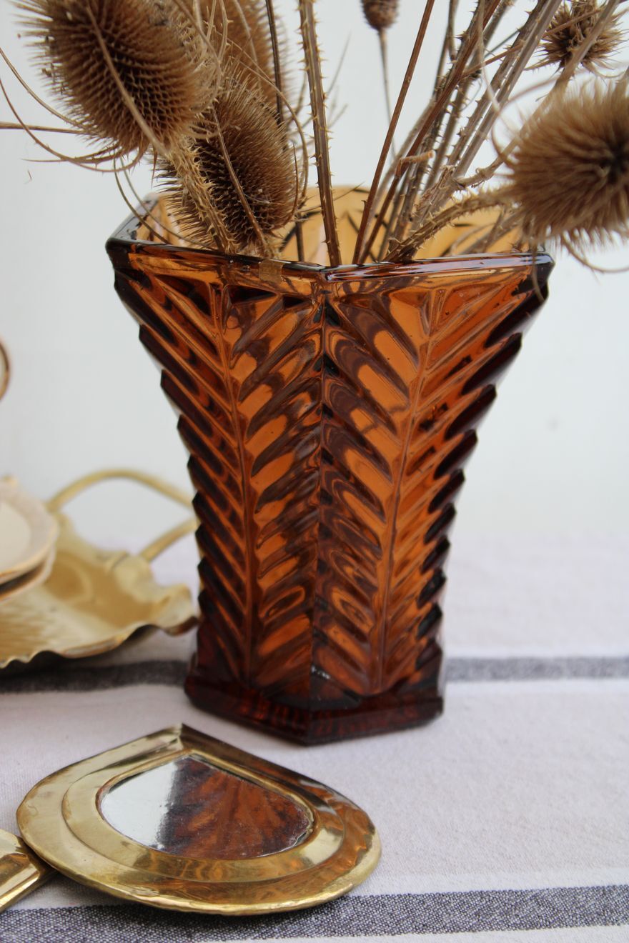 Vase en verre