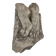 Stone sculpture, two feet on a block, signed D. Paillot.