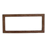 Art deco framing for 152 x 380 mm subject