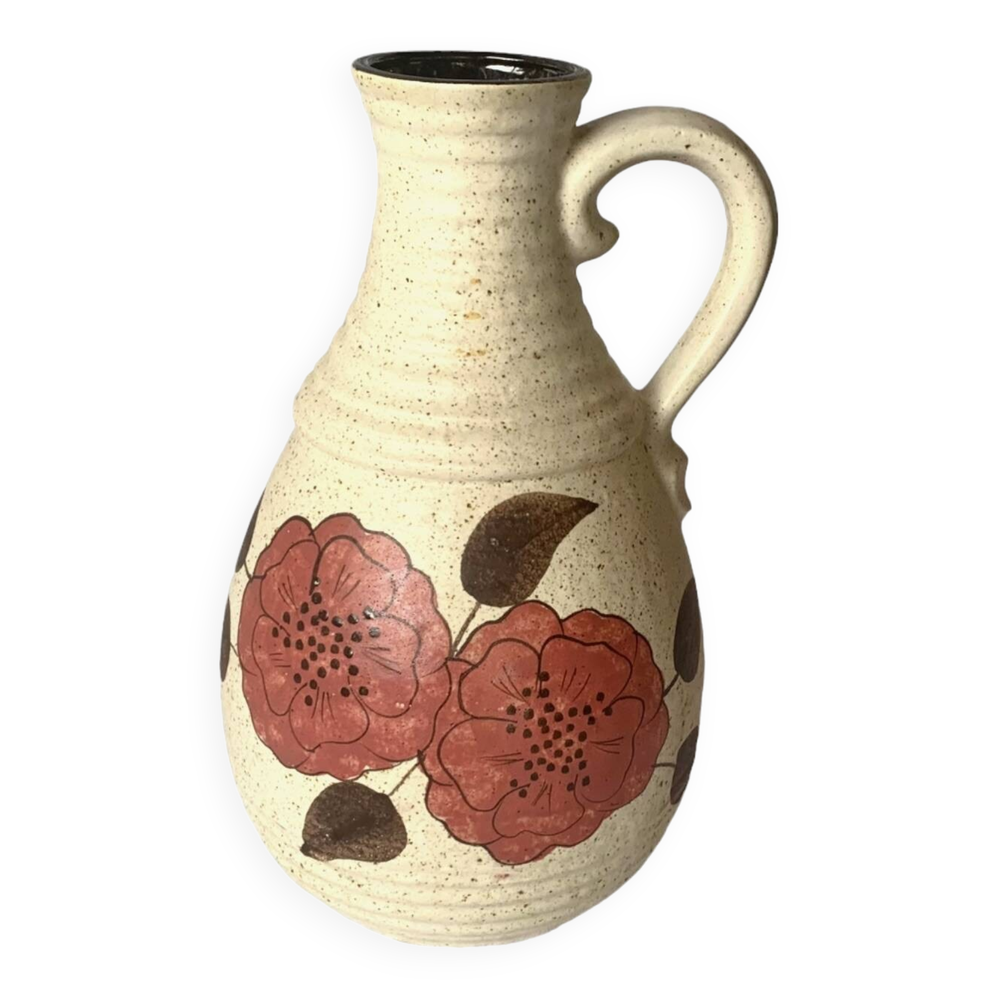 Vintage Bay Keramik vase - Wet Germany - 631 30 - floral decor