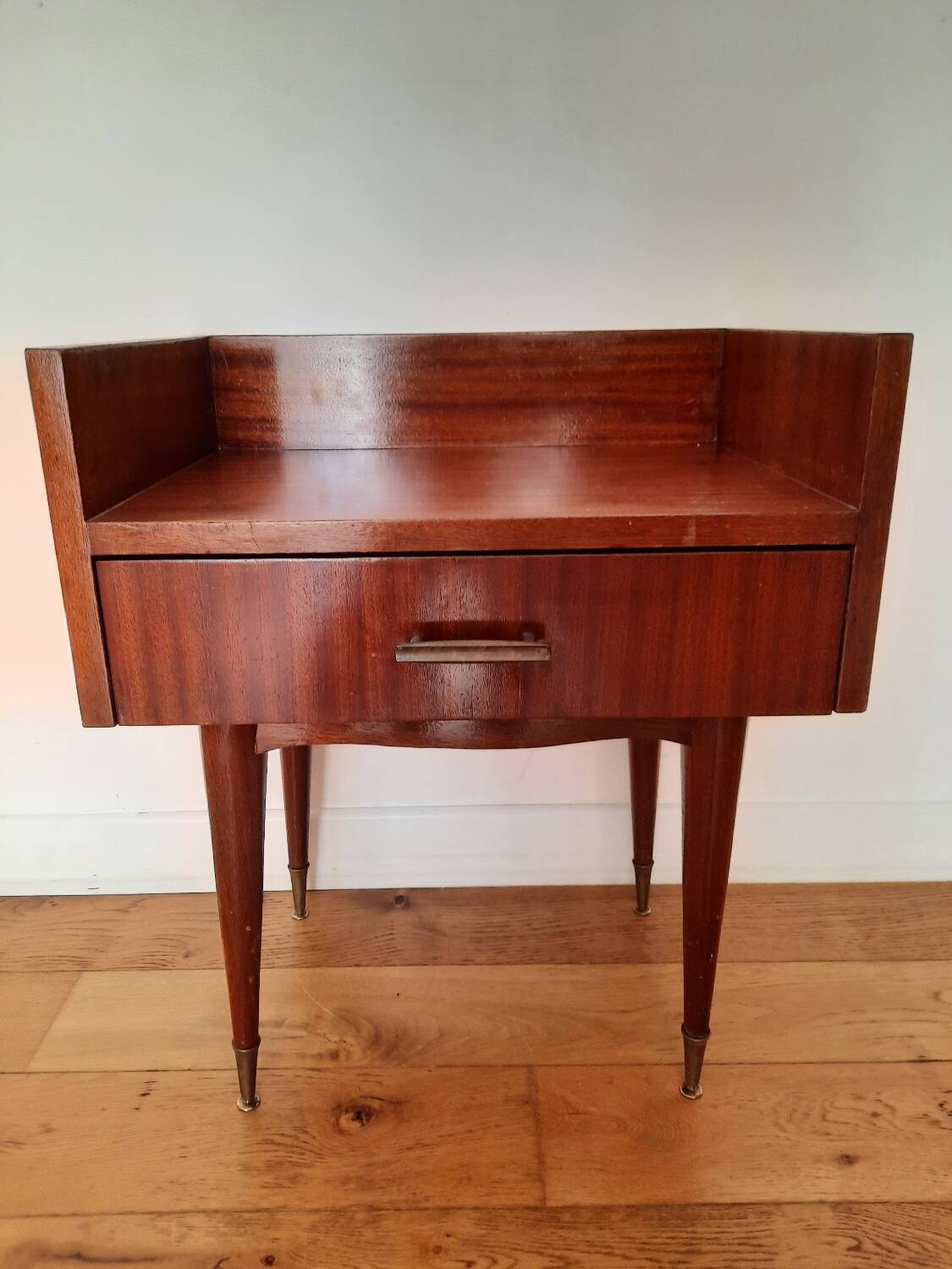 Petit meuble- chevet bois vintage