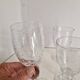 Lot 4 verres bullé style biot