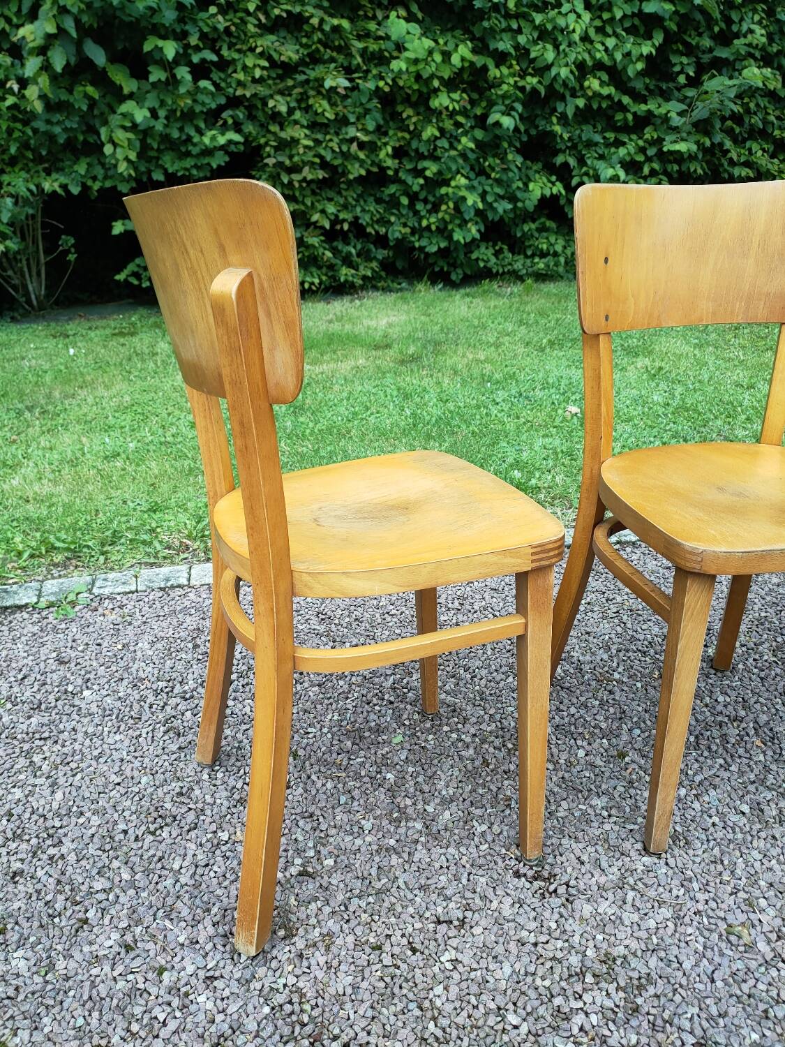 Set of 4 Thonet bistro chairs