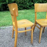 Set of 4 Thonet bistro chairs