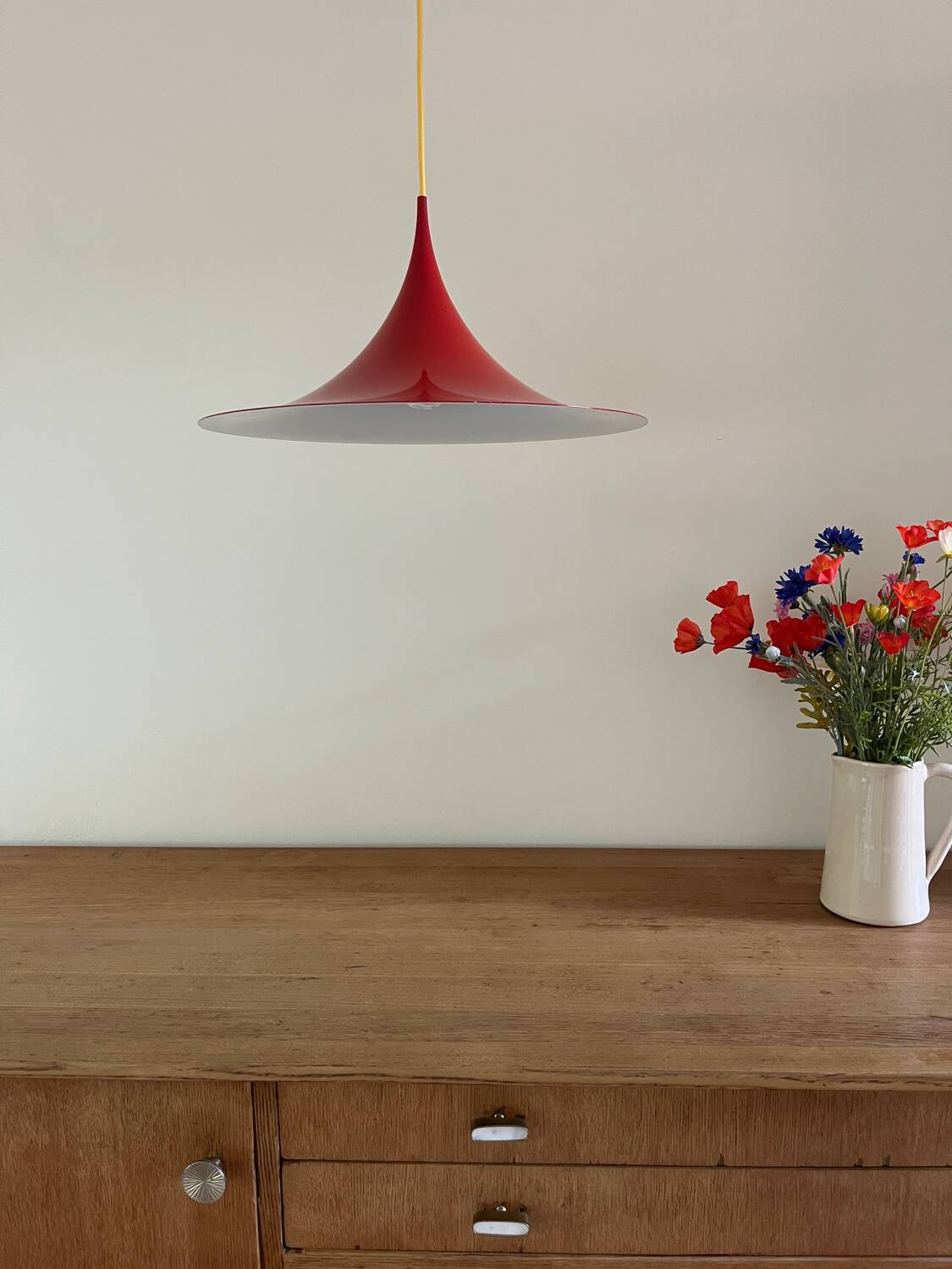 Vintage Semi pendel (47cm) - Fog & Mørup - Danish design lamp
