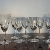 7 wine glasses Cerdagne Saint Louis