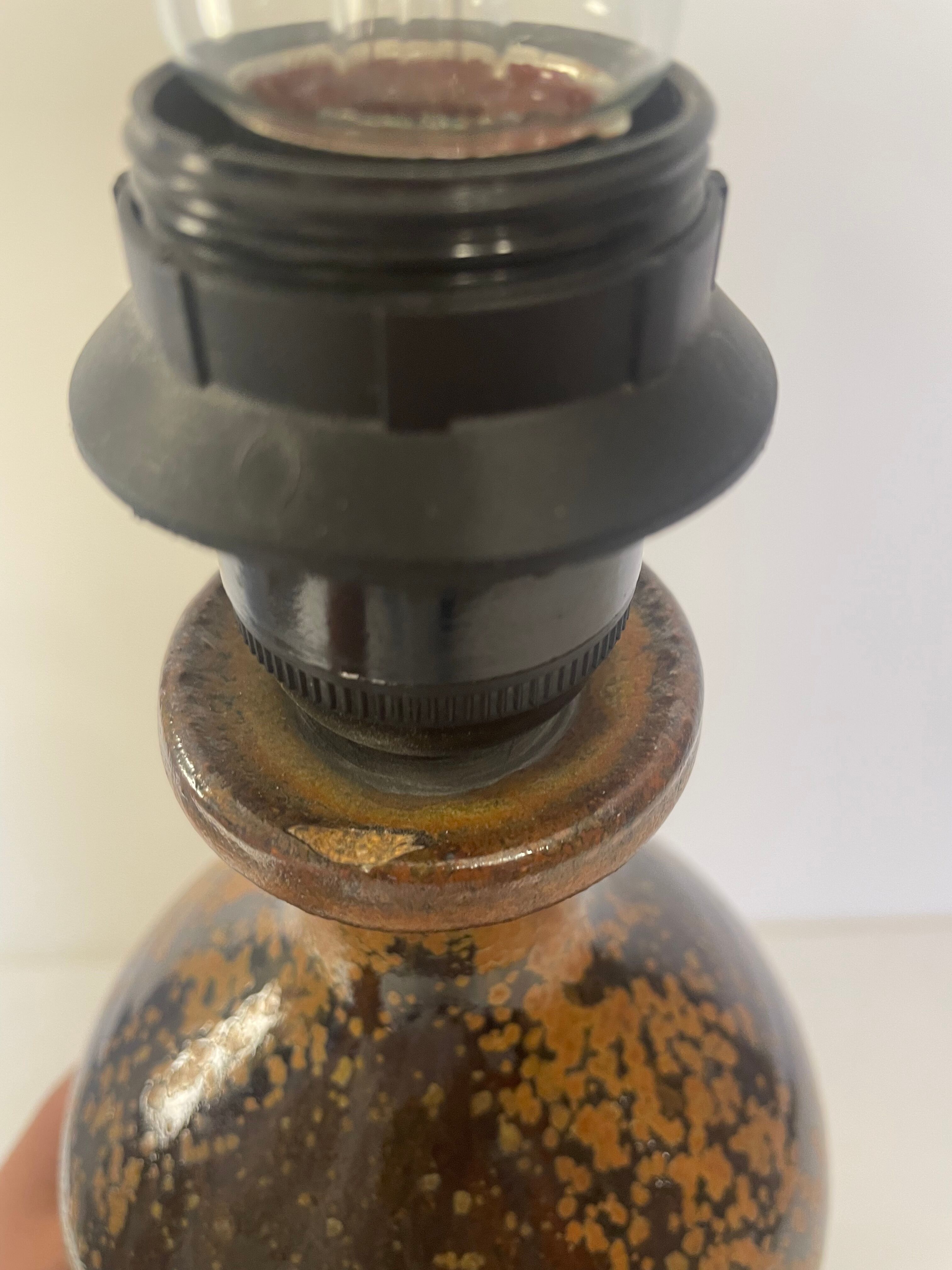 Large Arpot ceramic lamp stand