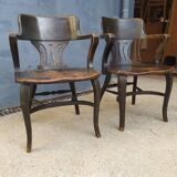 Pair of American armchairs