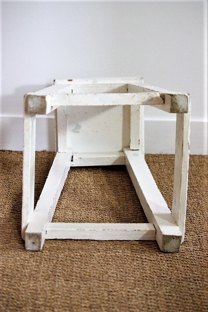 White barstool